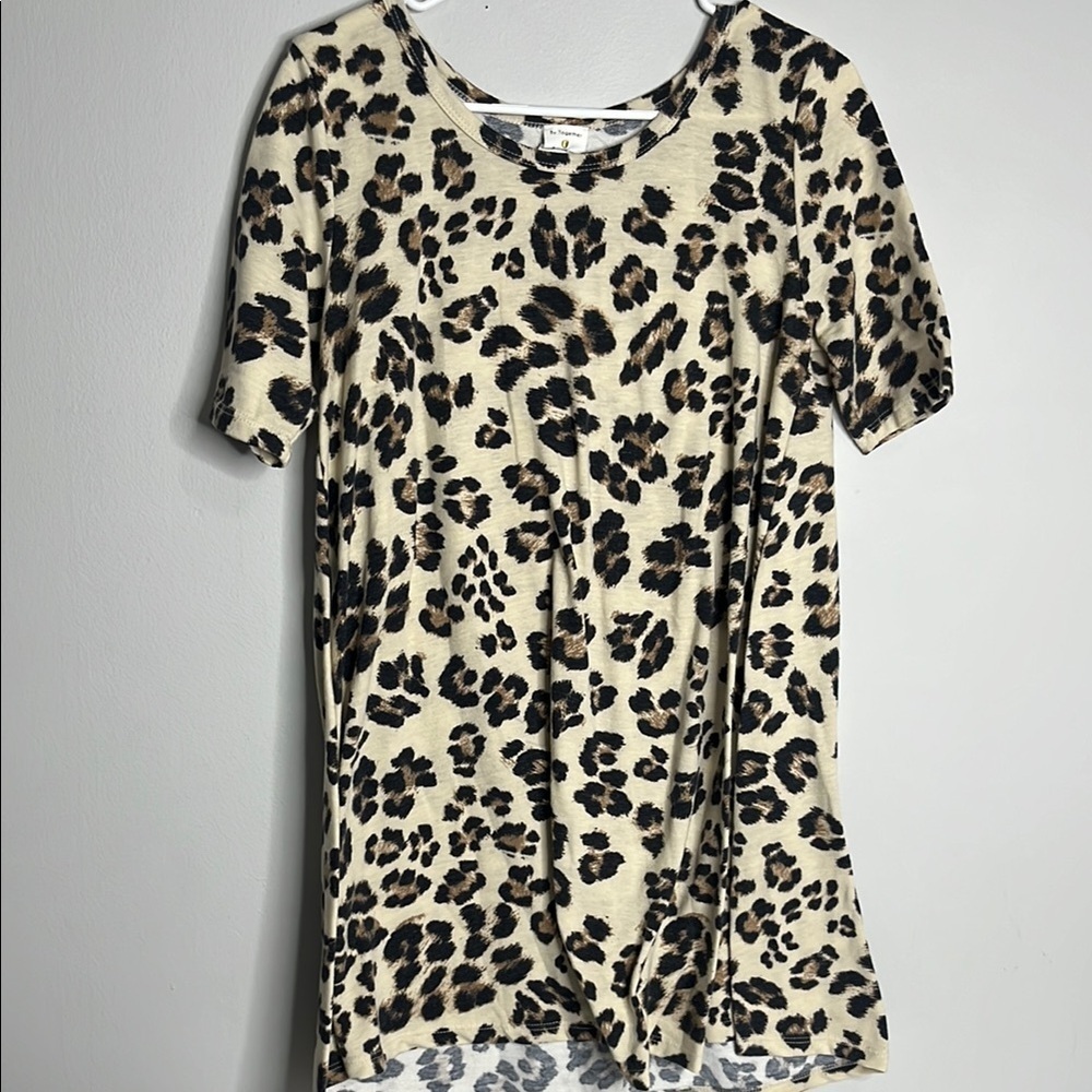 Leopard Print Women's Top